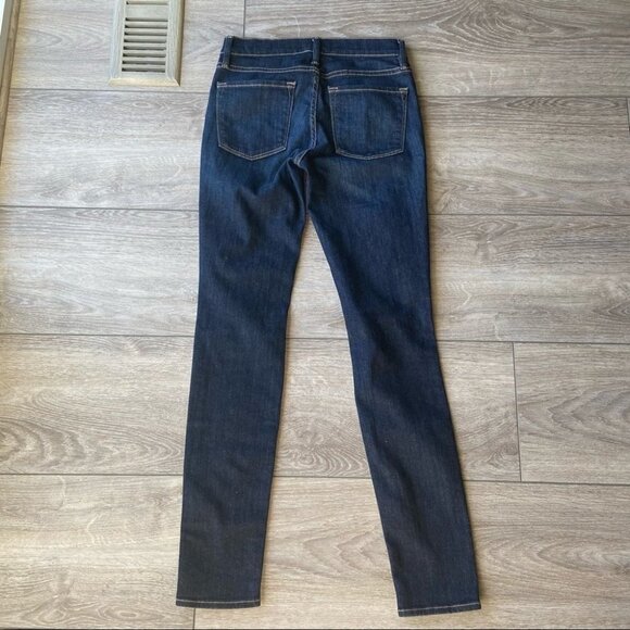 Frame Denim Indiana Square Distressed Le De Jeanne Ripped Skinny Jeans - Picture 7 of 13